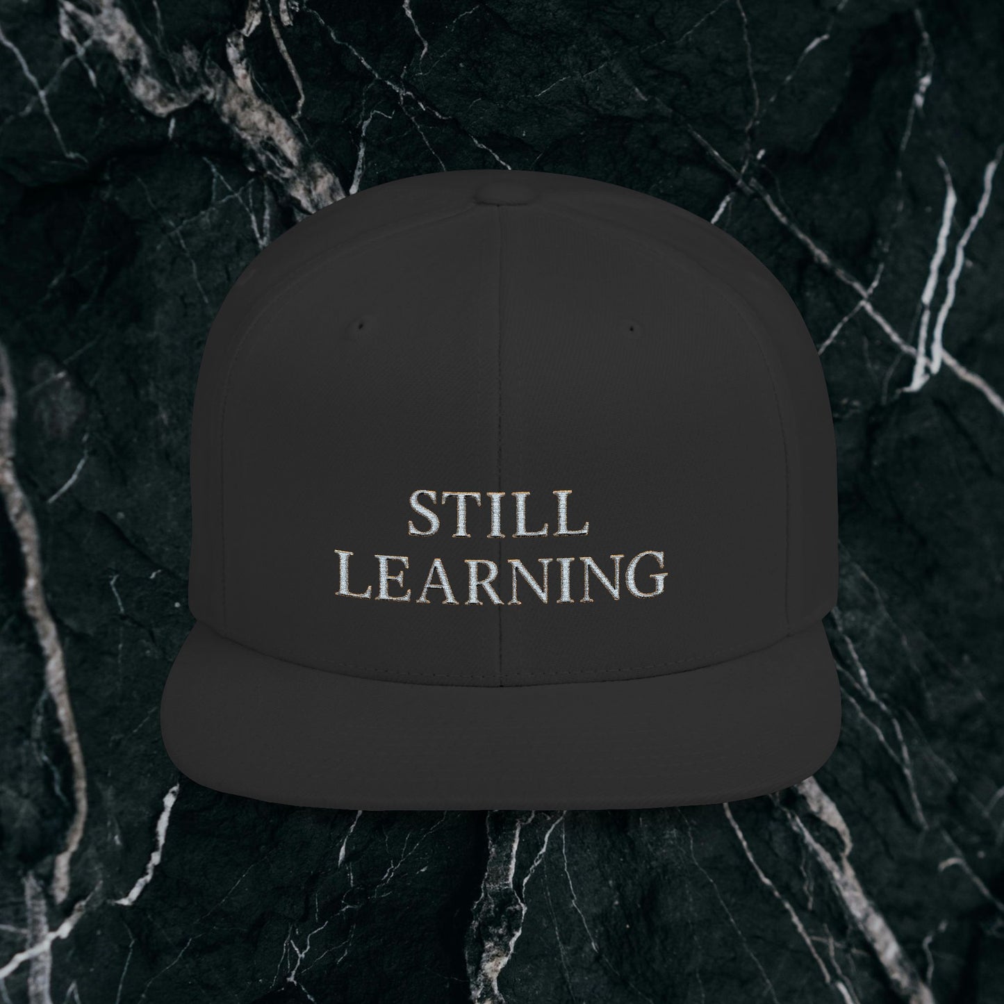 Flat Bill Snapback Hat
