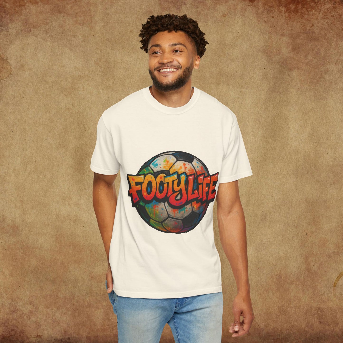 Footy Life Unisex Garment-Dyed T-Shirt